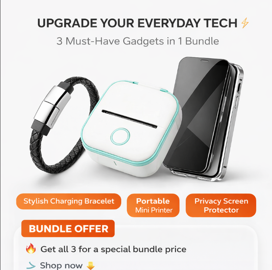 Tech Productivity Pack – 3-in-1 Gadget Bundle